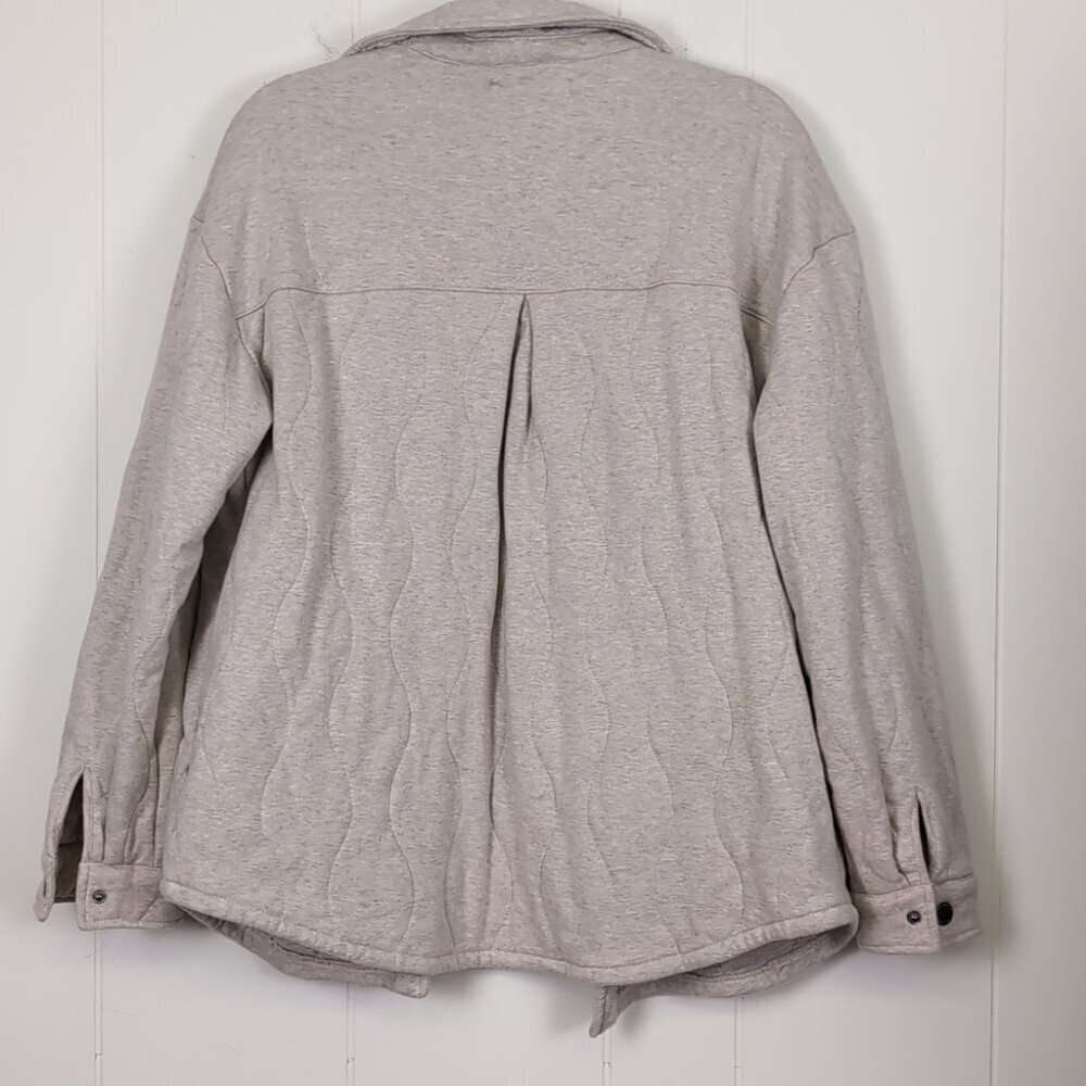 Spiritual Gangster wave Quilted Shacket Large - Picture 8 of 10